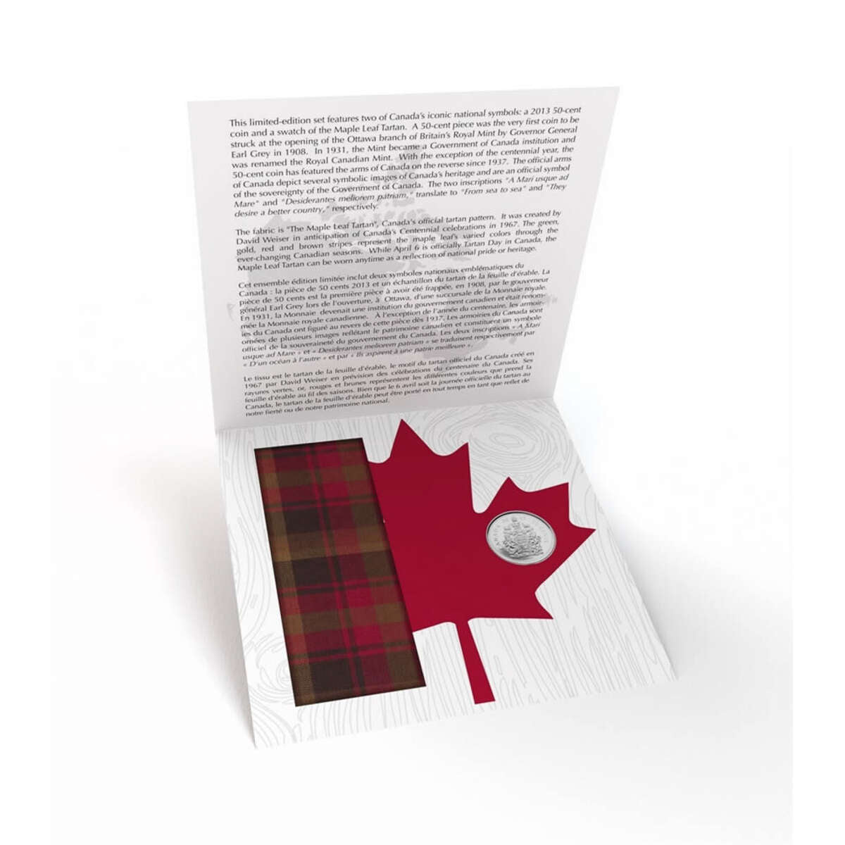 2013 The Maple Leaf Tartan: Everyday Canada Gift Set Default Title