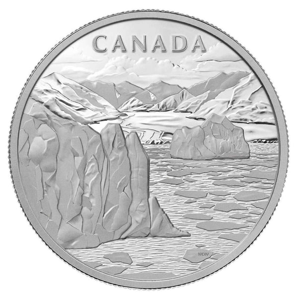 2013 $250 Canada's Arctic Landscape - Pure Silver Kilo Coin