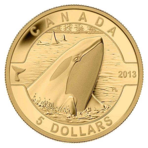 2013 $5 O Canada: Orca - Pure Gold Coin Default Title