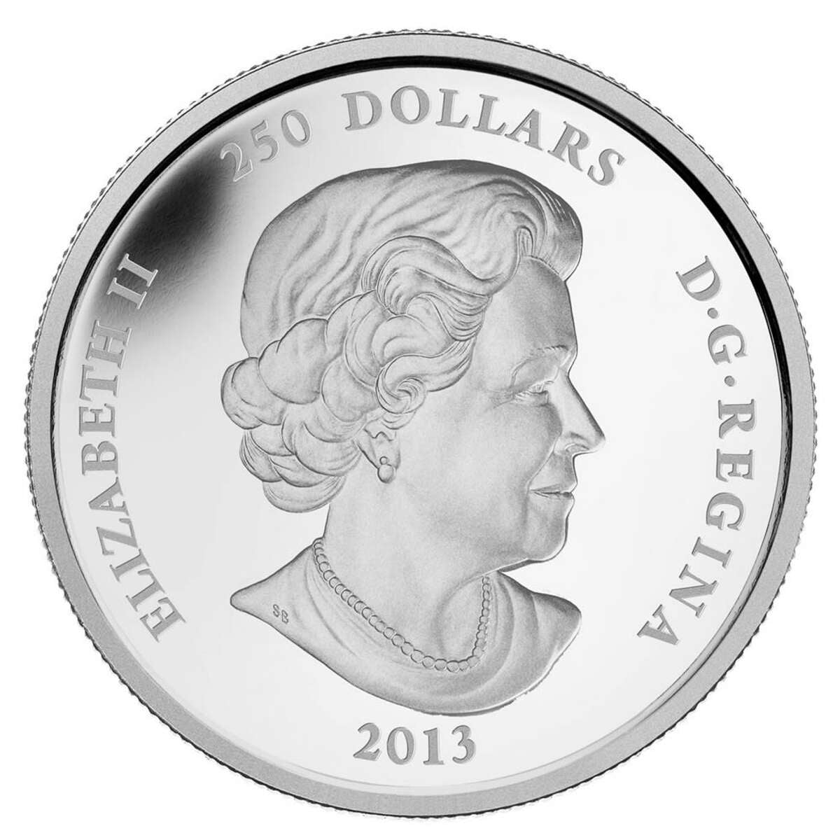 2013 $250 The End of the Seven Years War, 250th Anniversary - Pure Sil