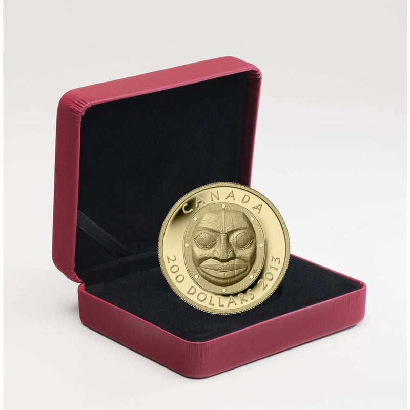 2013 $200 Grandmother Moon Mask - Pure Gold Coin