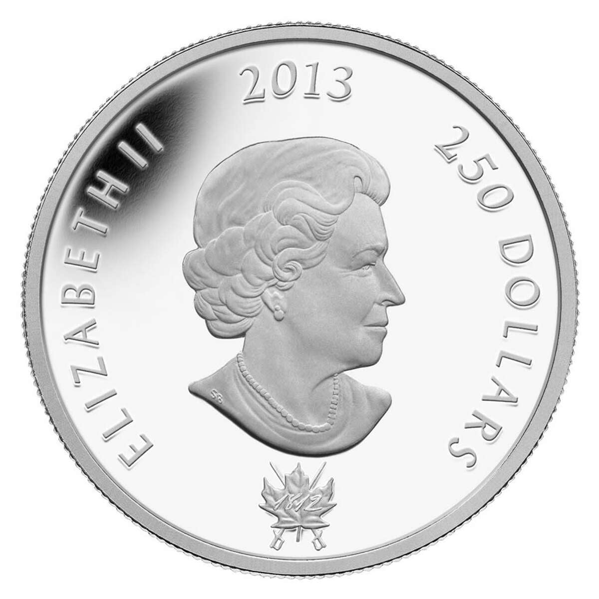 2013 $250 Battle of Chateauguay - Pure Silver Kilo Coin Default Title