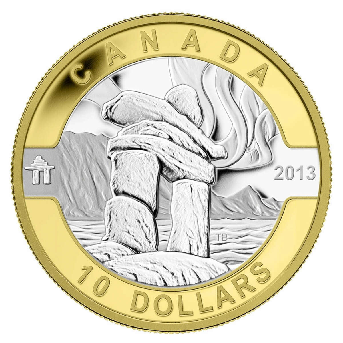 2013 $10 O Canada Series - Pure Silver 12-Coin Set with Gold Plating Default Title