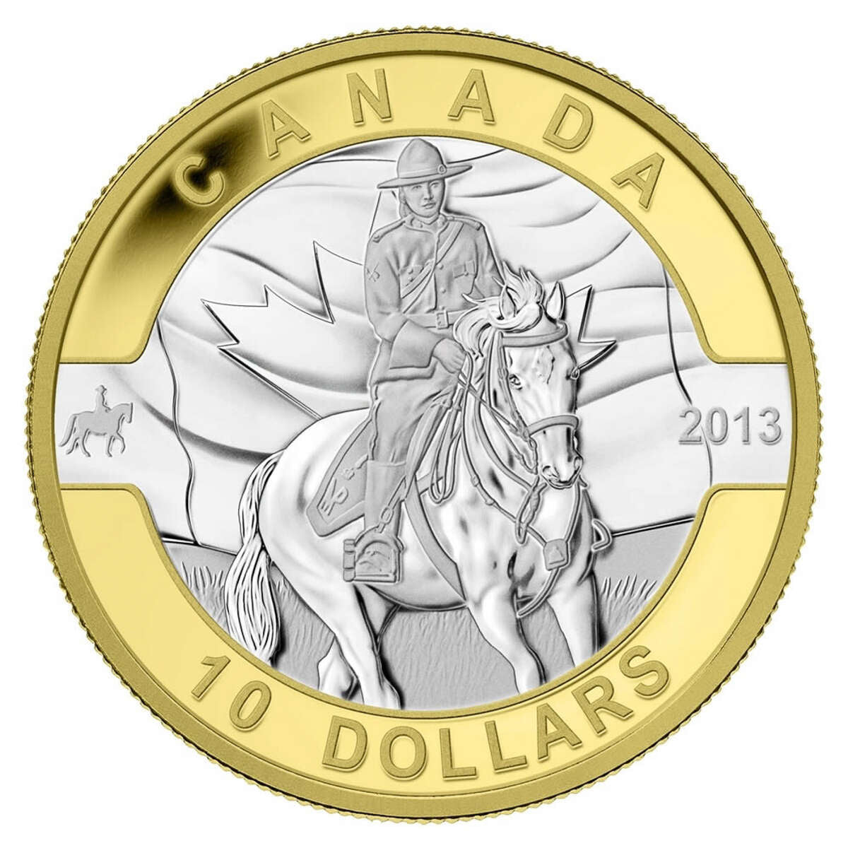 2013 $10 O Canada Series - Pure Silver 12-Coin Set with Gold Plating Default Title