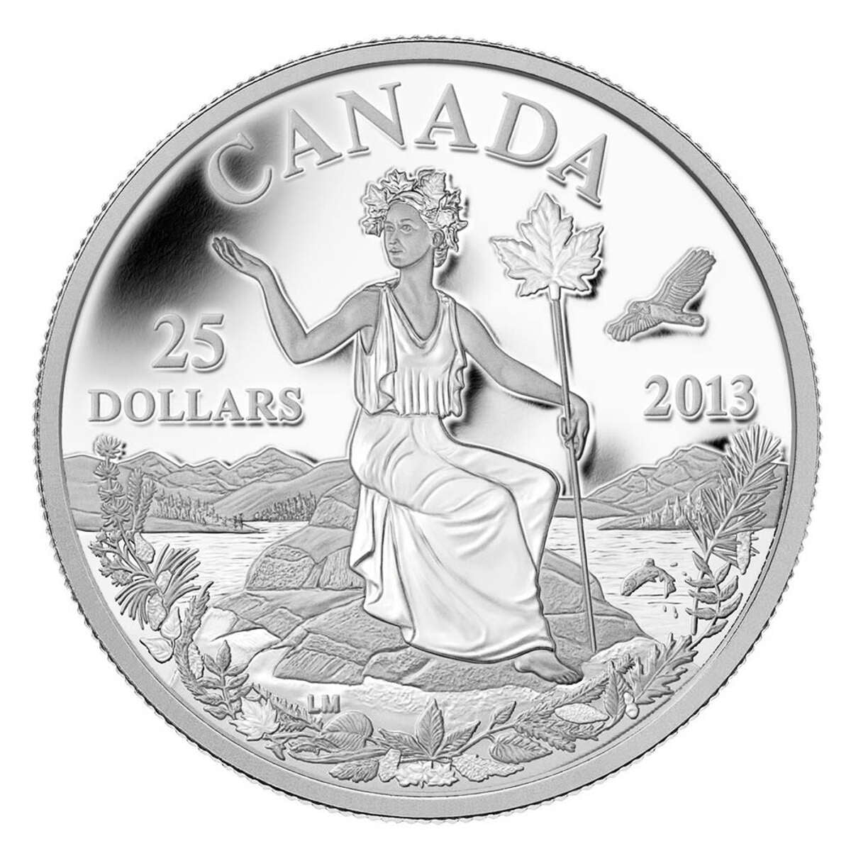 2013 $25 Canada: An Allegory - Pure Silver Coin Default Title