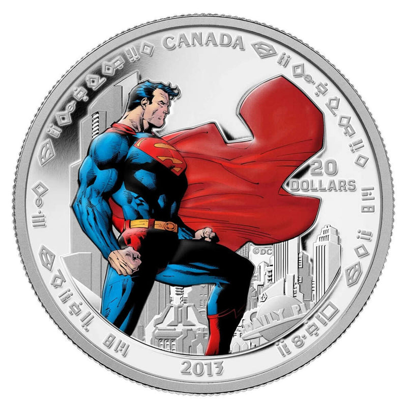 2013 $20 75th Anniversary of Superman&trade;: Man of Steel - Pure Silver Coin Default Title