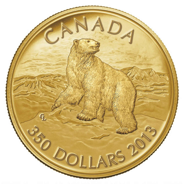 2013 $350 Iconic Polar Bear - Pure Gold Coin Default Title