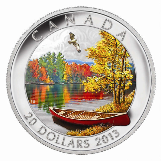 2013 $20 Autumn Bliss - Pure Silver Coin Default Title