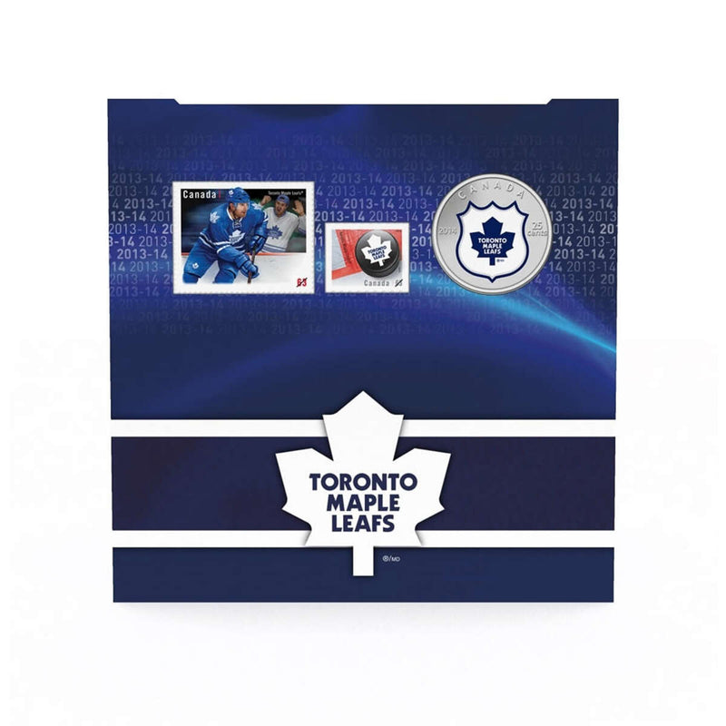 2014 25c Toronto Maple Leafs - NHL Coin and Stamp Gift Set Default Title