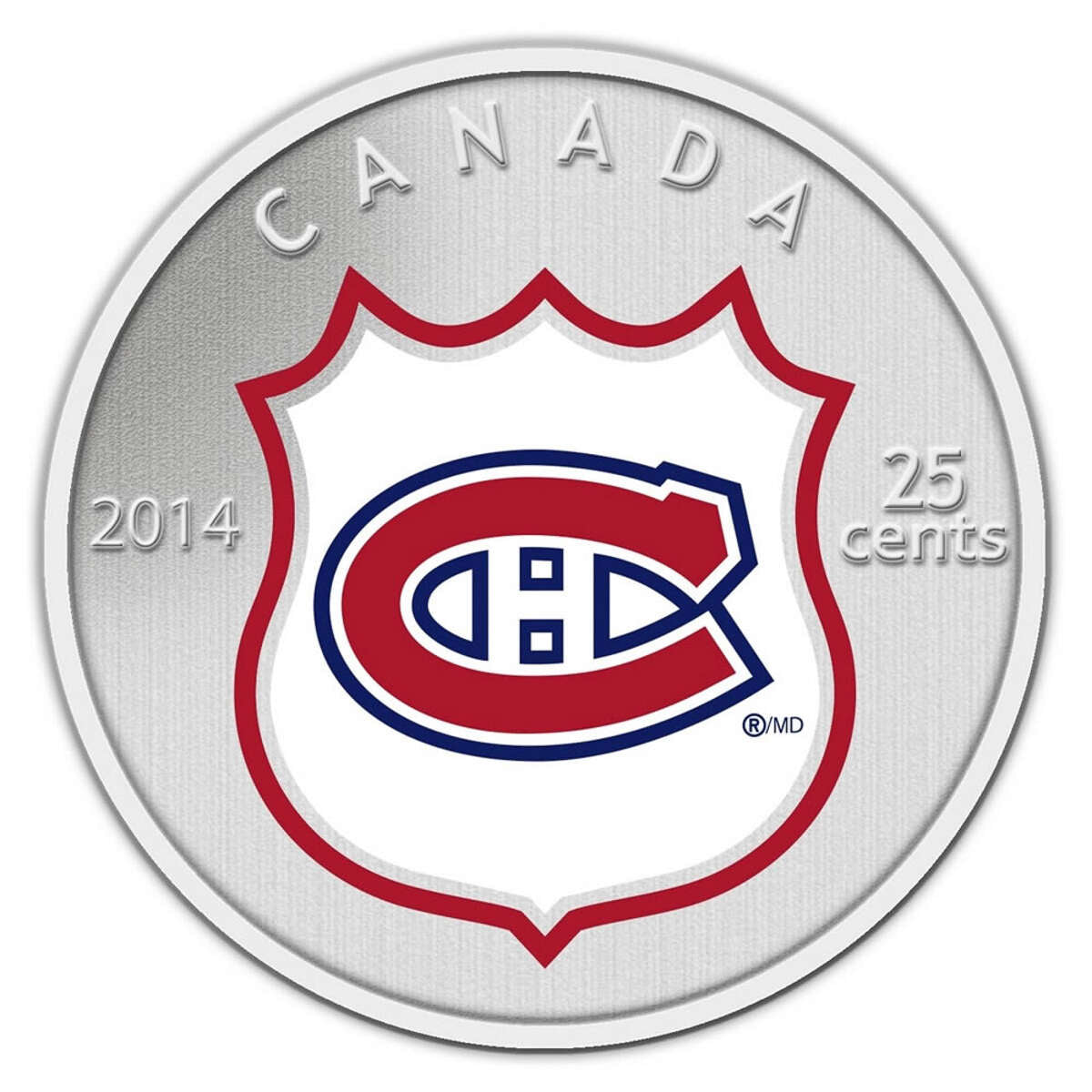 2014 25c Montreal Canadiens - NHL Coin and Stamp Gift Set Default Title