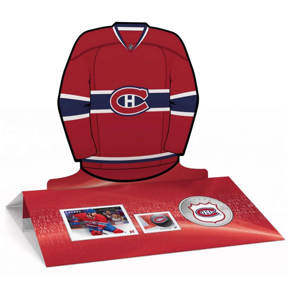 2014 25c Montreal Canadiens - NHL Coin and Stamp Gift Set Default Title