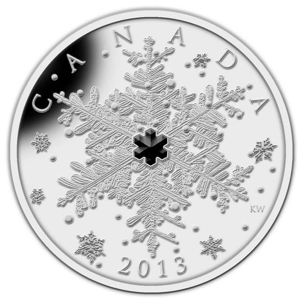 2013 $20 Winter Snowflake - Pure Silver Coin