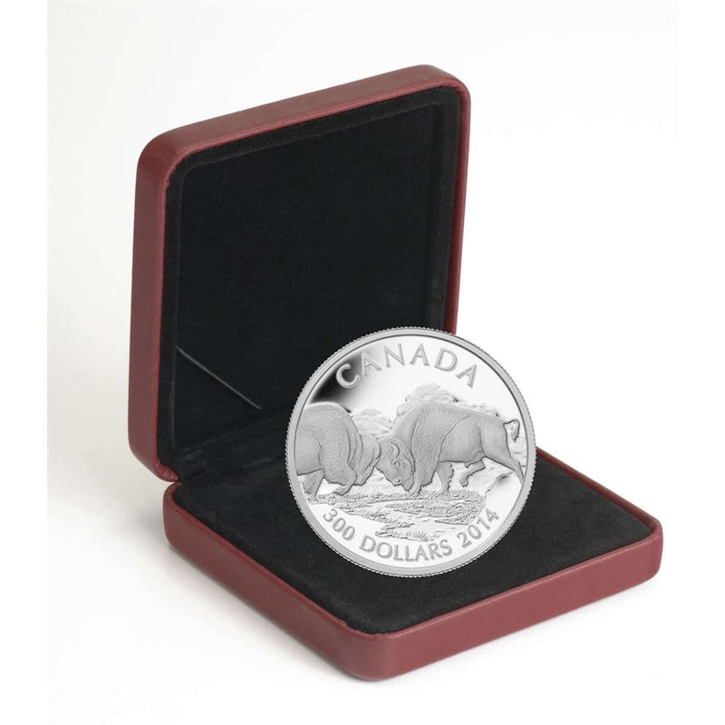 2014 $300 The Bison: Challenge for Power - Pure Platinum Coin Default Title