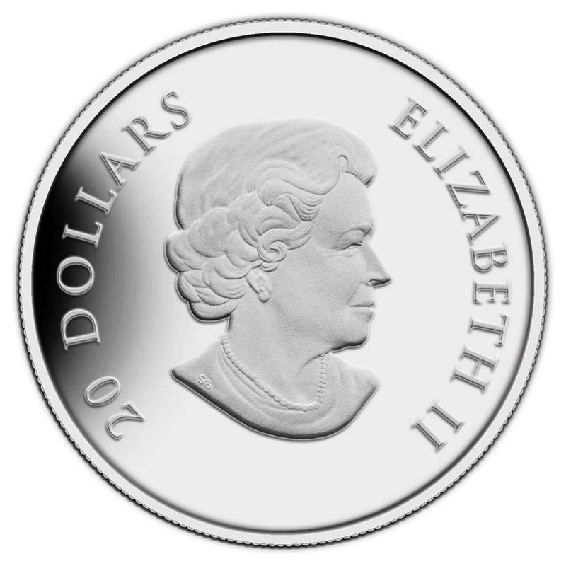 2014 $20 Canadian Peacekeeping in Cyprus, 50th Anniversary - Pure Silver Coin Default Title