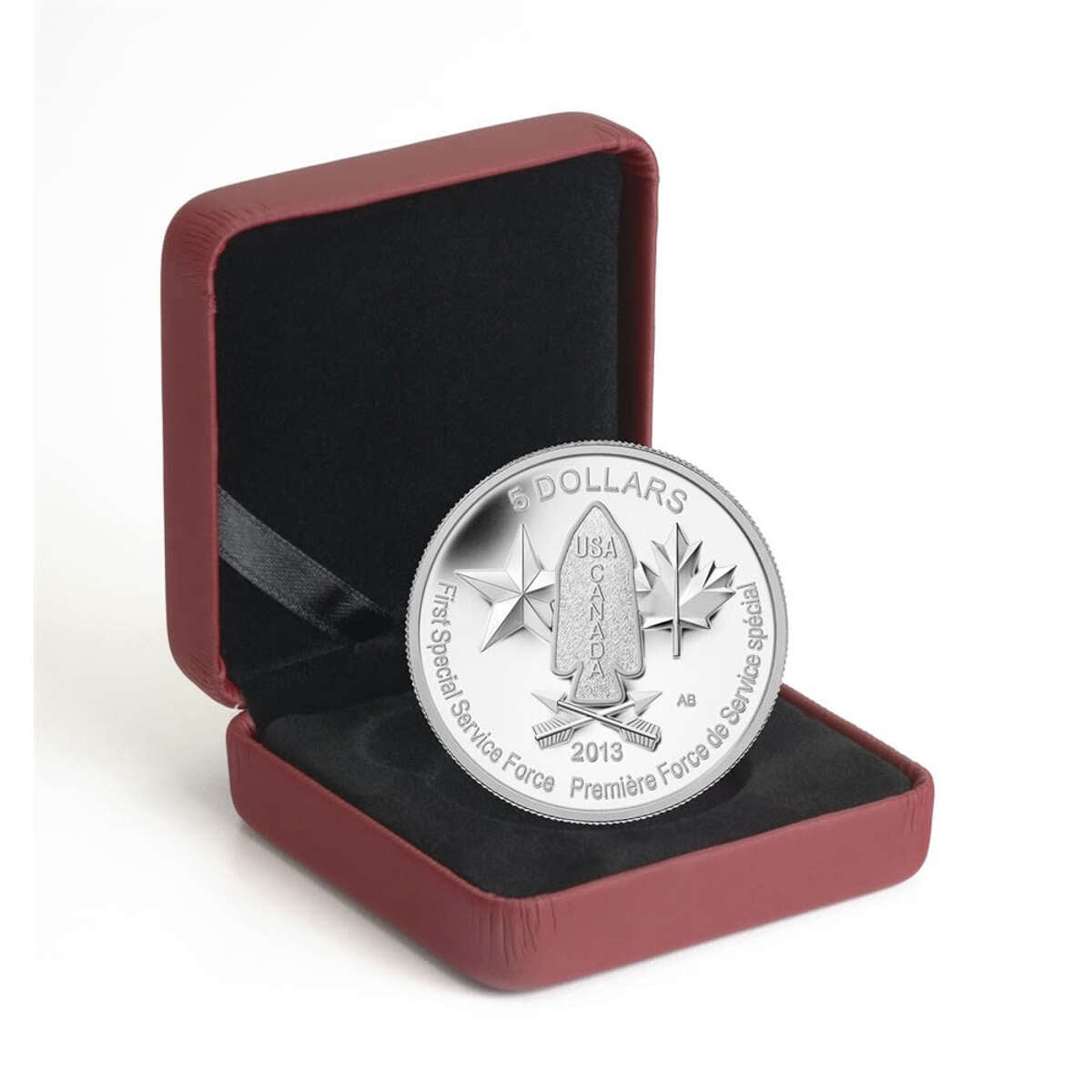 2013 $5 Devil's Brigade - Pure Silver Coin Default Title