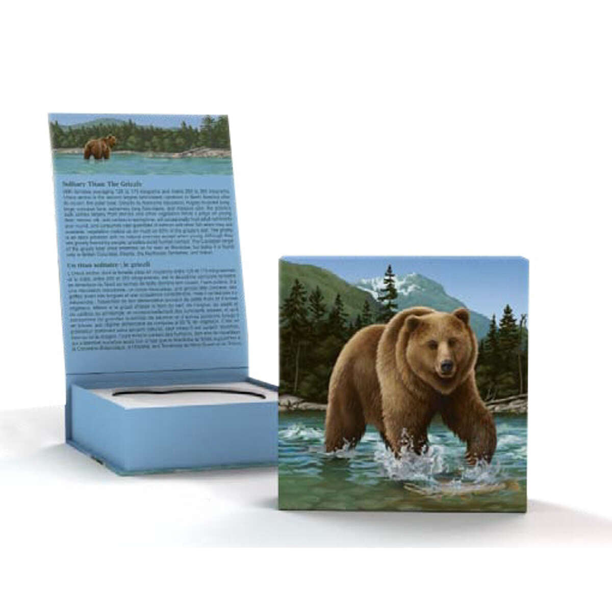 2014 $100 for $100 The Grizzly - Pure Silver Coin Default Title