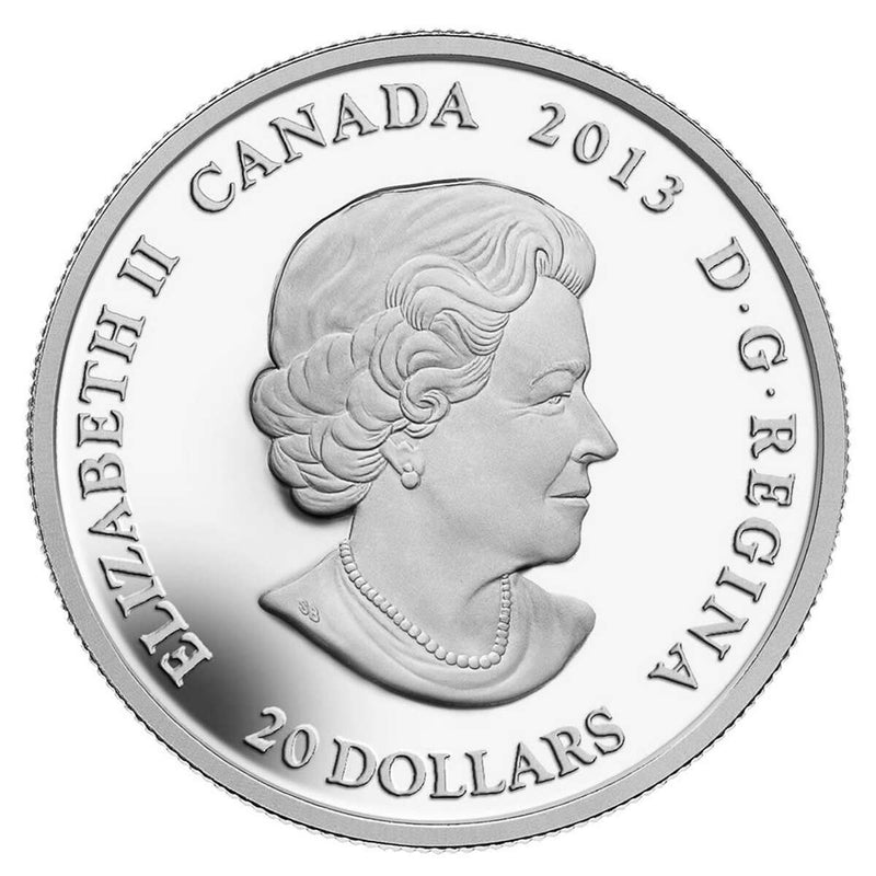 2013 $20 Maple Leaf Impression - Pure Silver Coin Default Title