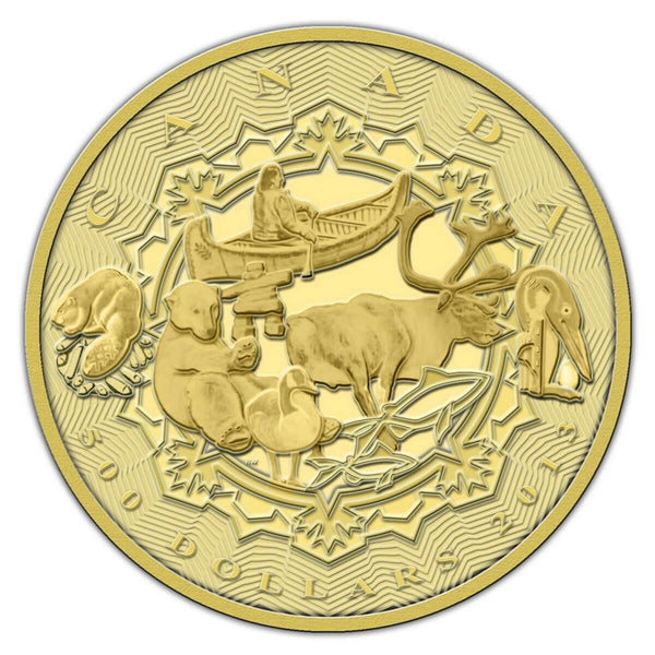 2013 $500 An Aboriginal Story - Pure Gold Coin Default Title