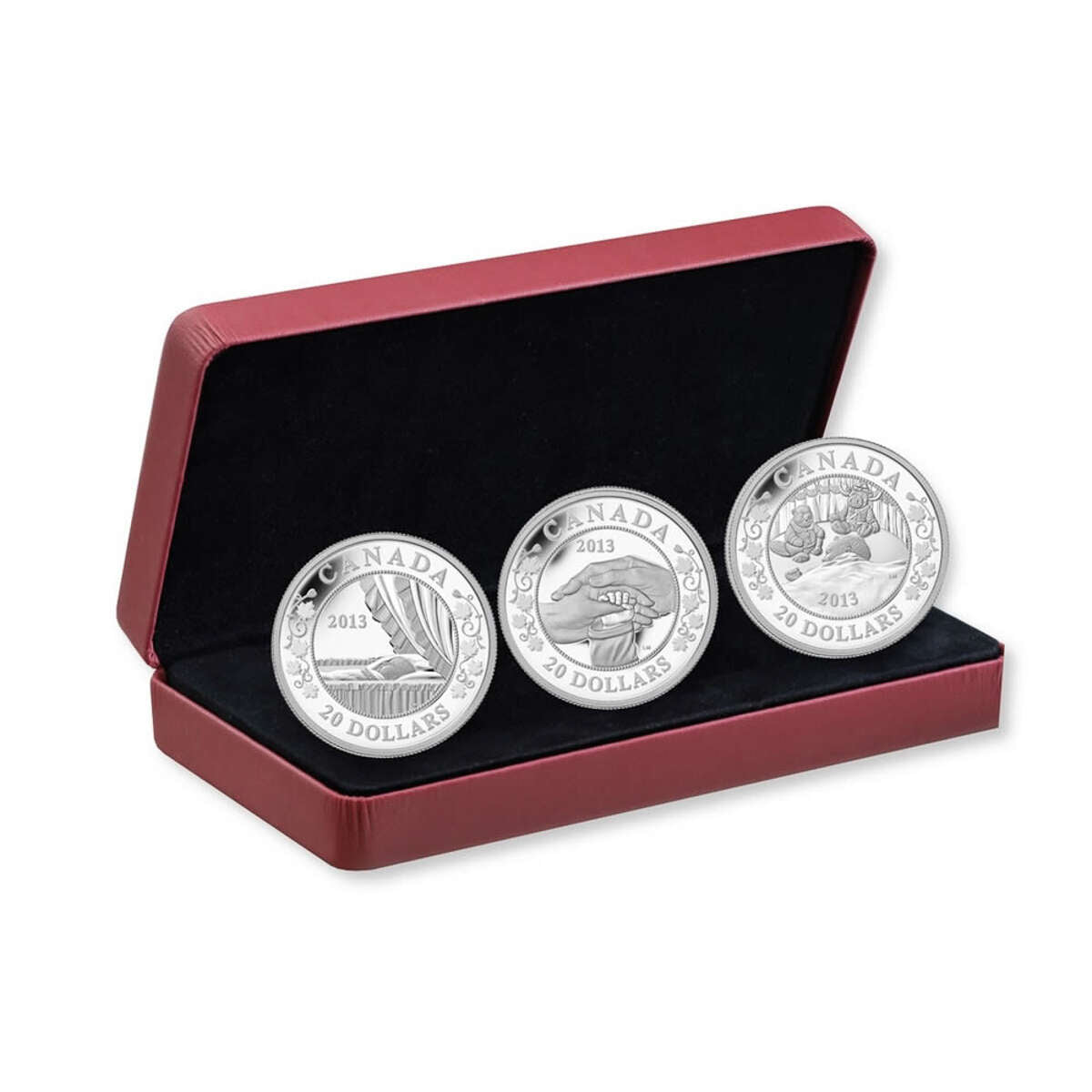 2013 $20 3-Coin Set: Birth of the Royal Infant - Pure Silver Coin Default Title