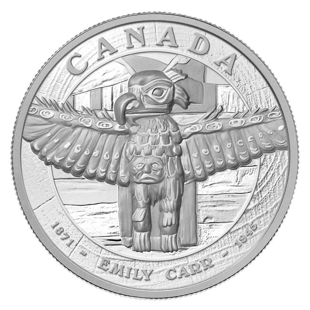 2013 $500 Emily Carr's, Tsatsisnukomi, BC, 1912: Great Canadian Artist - Pure Silver Coin Default Title