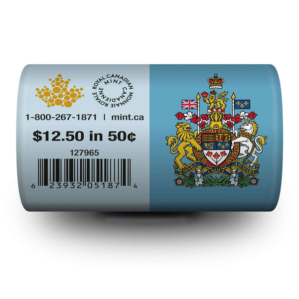 2014 50 Cent Circulation Coin Roll