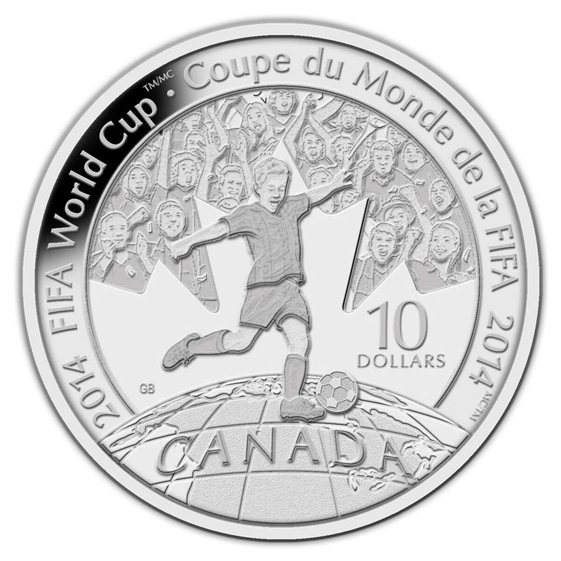 2014 $10 2014 FIFA World Cup - Pure Silver Coin Default Title