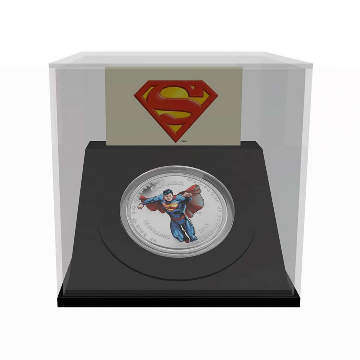 2013 $15 75th Anniversary of Superman&trade;:  Modern Day - Pure Silver Coin Default Title