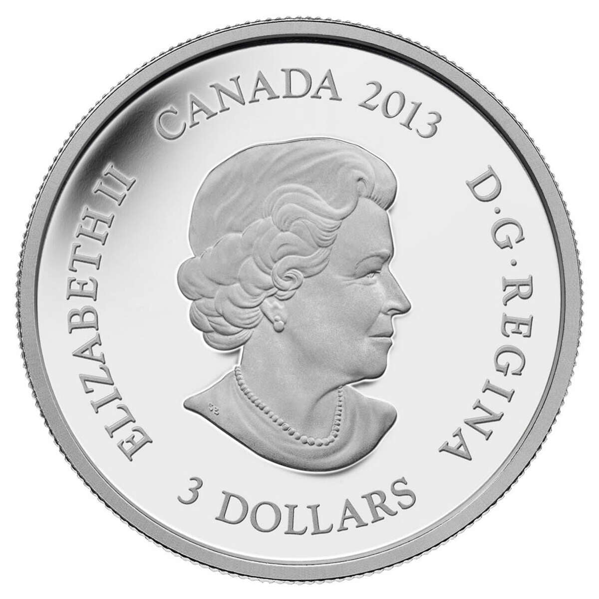2013 $3 Life in the North - Pure Silver Coin