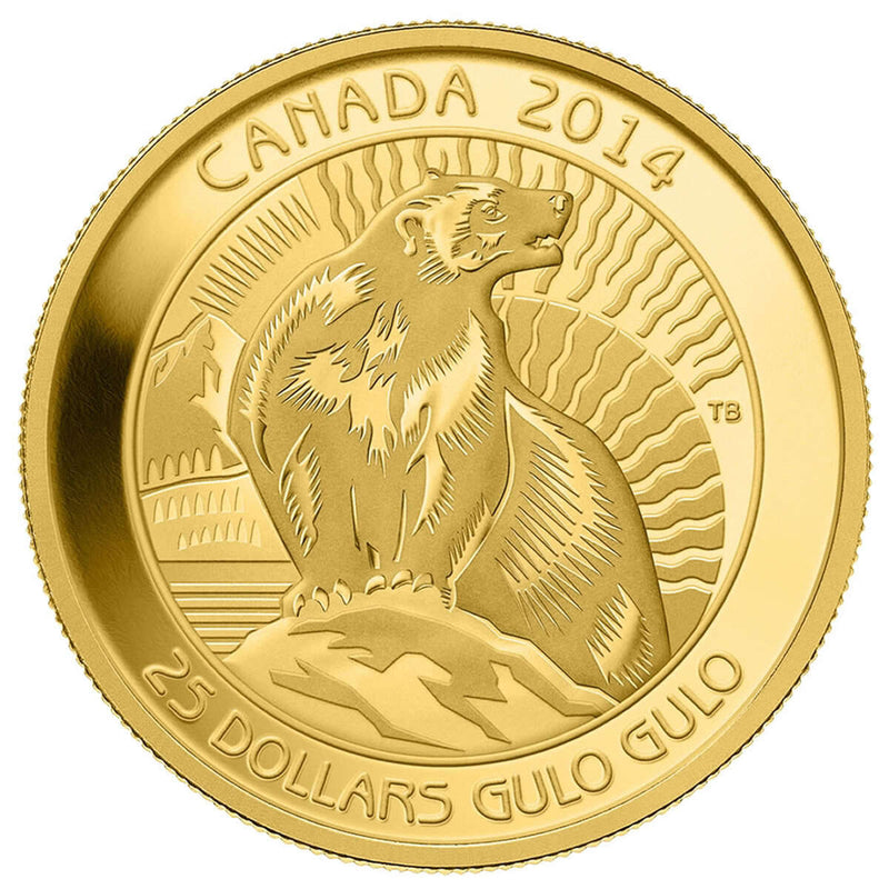 2014 $25 The Wolverine - Pure Gold Coin Default Title