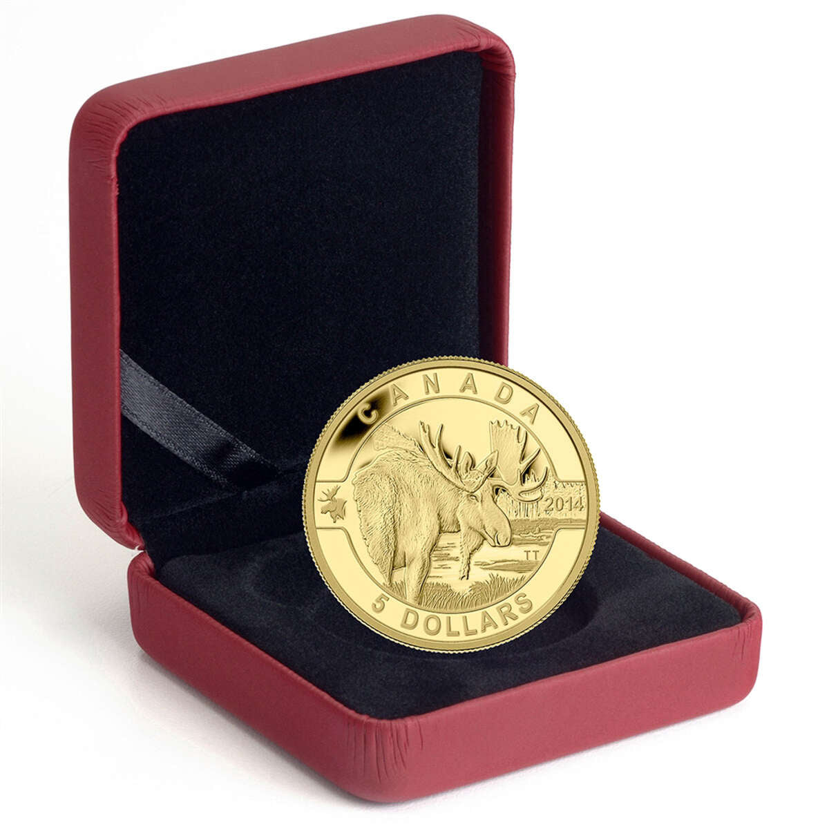 2014 $5 O Canada: Moose - Pure Gold Coin Default Title