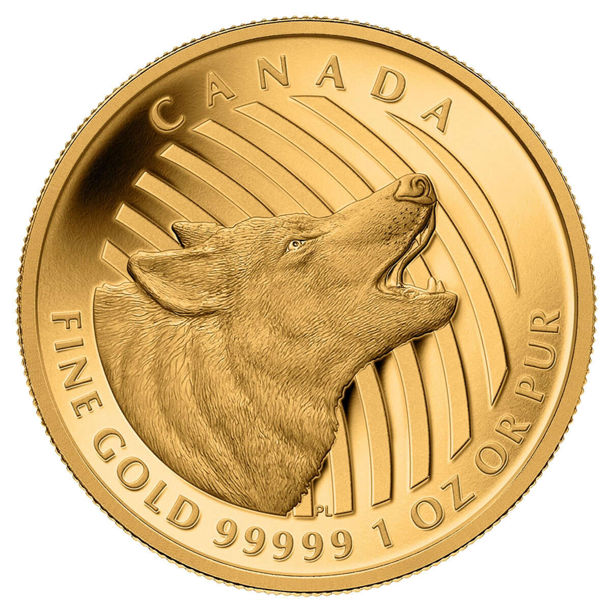 2014 $200 Howling Wolf - Pure Gold Coin Default Title