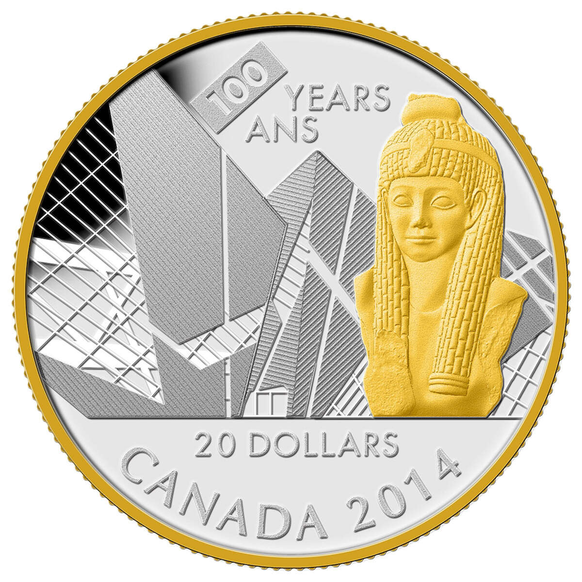 2014 $20 The Royal Ontario Museum, 100th Anniversary - Pure Silver Coin Default Title