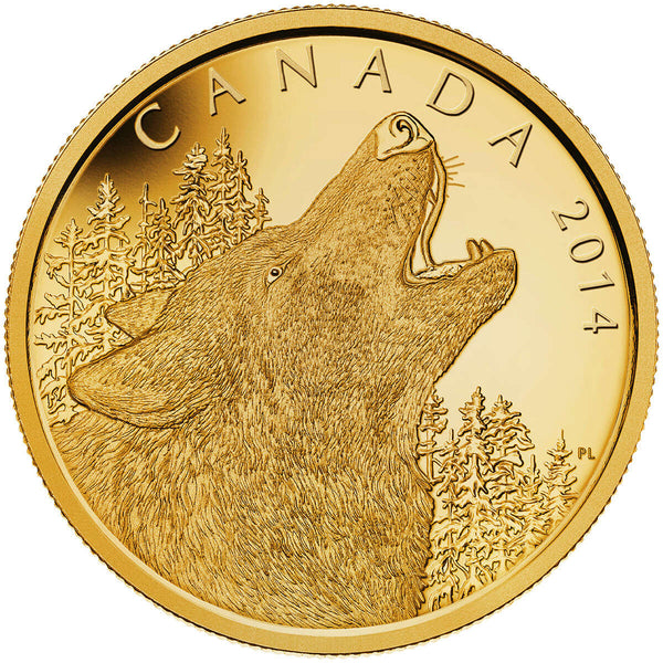 2014 $1250 Howling Wolf - Pure Gold Coin Default Title