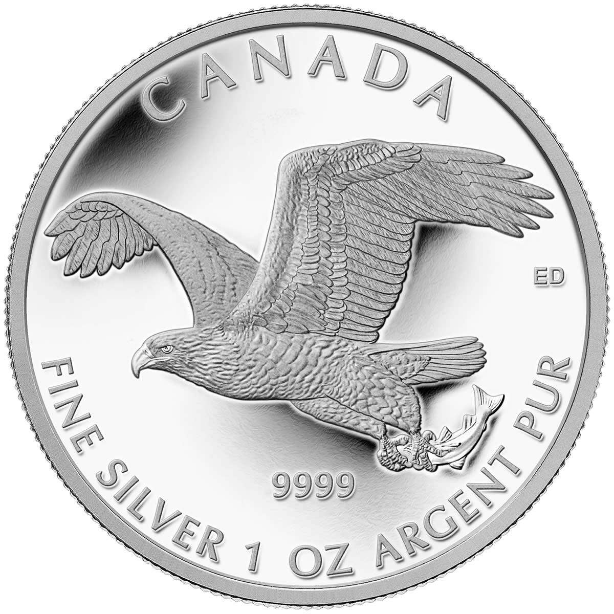 2014 $5 Bald Eagle - Pure Silver Coin Default Title