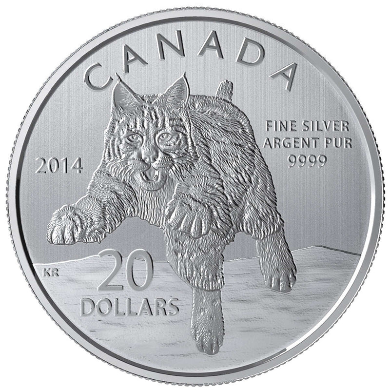 2014 $20 for $20 The Bobcat - Pure Silver Coin Default Title