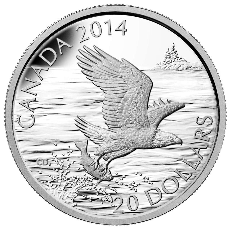 2014 $20 Bald Eagle - Pure Silver Coin Default Title