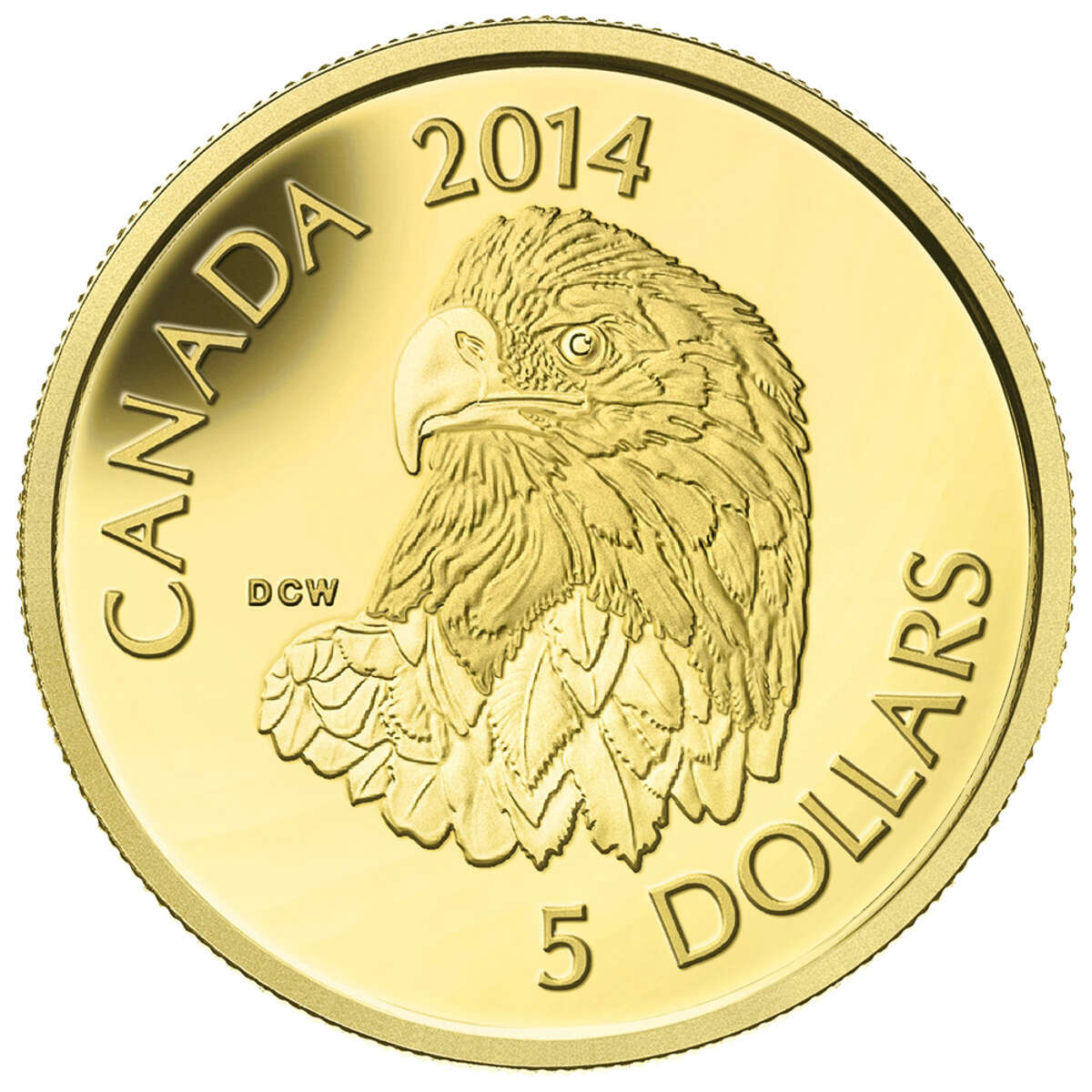 2014 $5 Bald Eagle - Pure Gold Coin Default Title