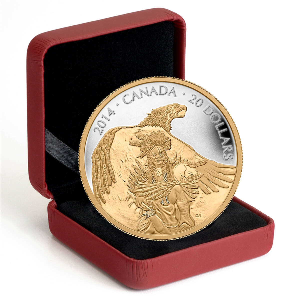 2014 $20 Nanaboozhoo and the Thunderbird - Pure Silver Coin