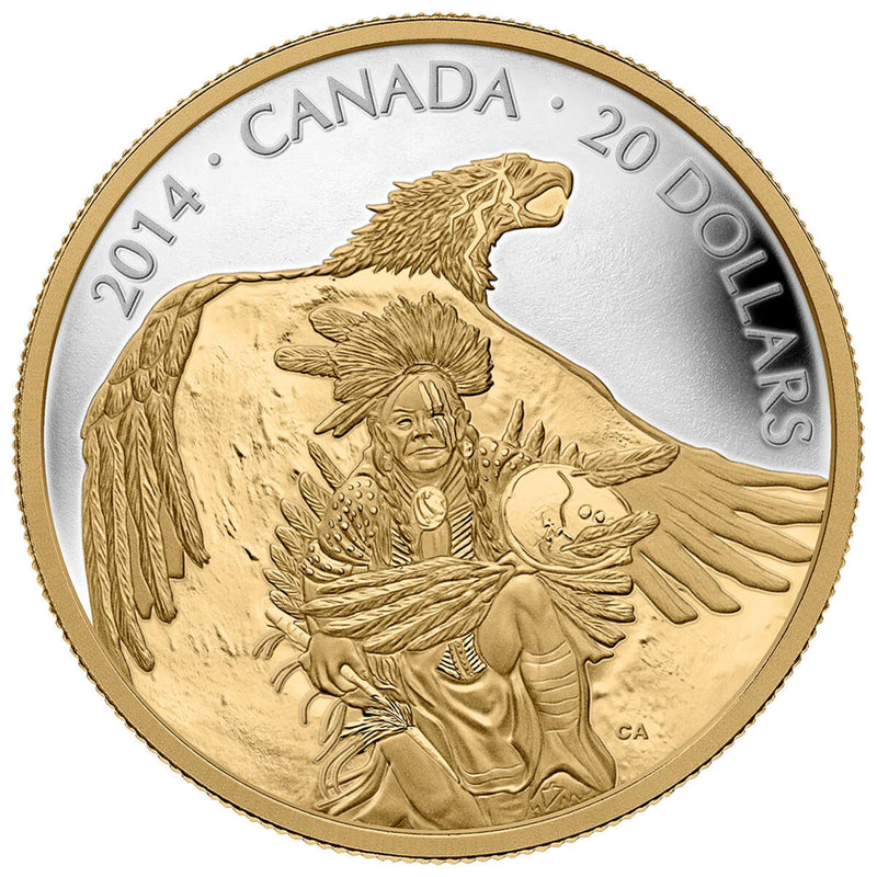 2014 $20 Nanaboozhoo and the Thunderbird - Pure Silver Coin Default Title
