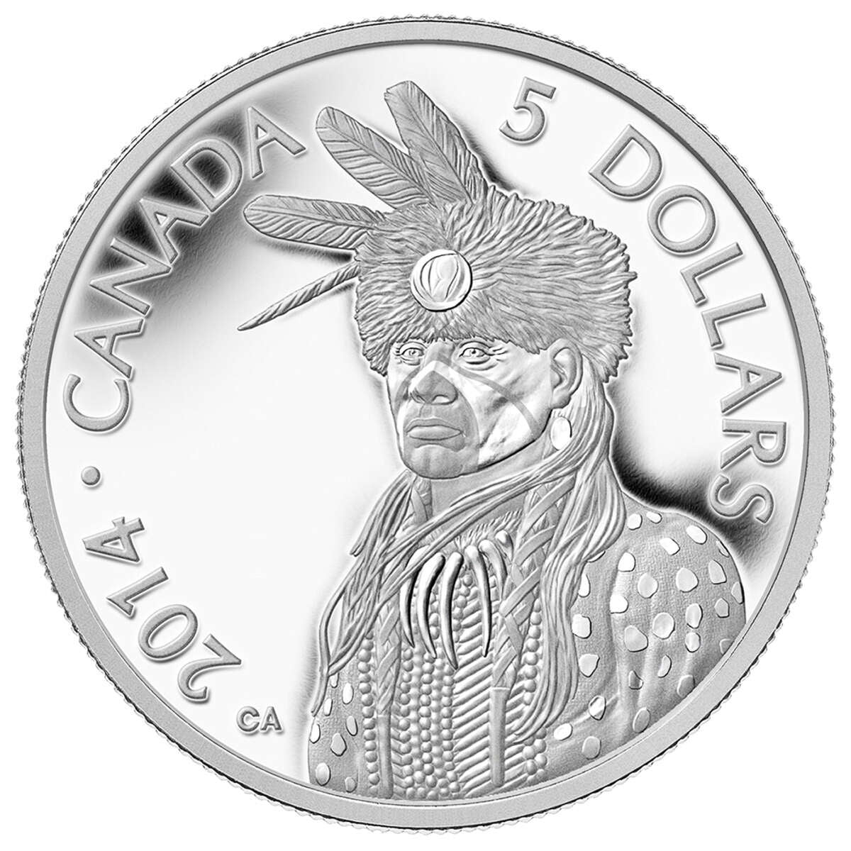 2014 $5 Portrait Of Nanaboozhoo - Pure Platinum Coin Default Title