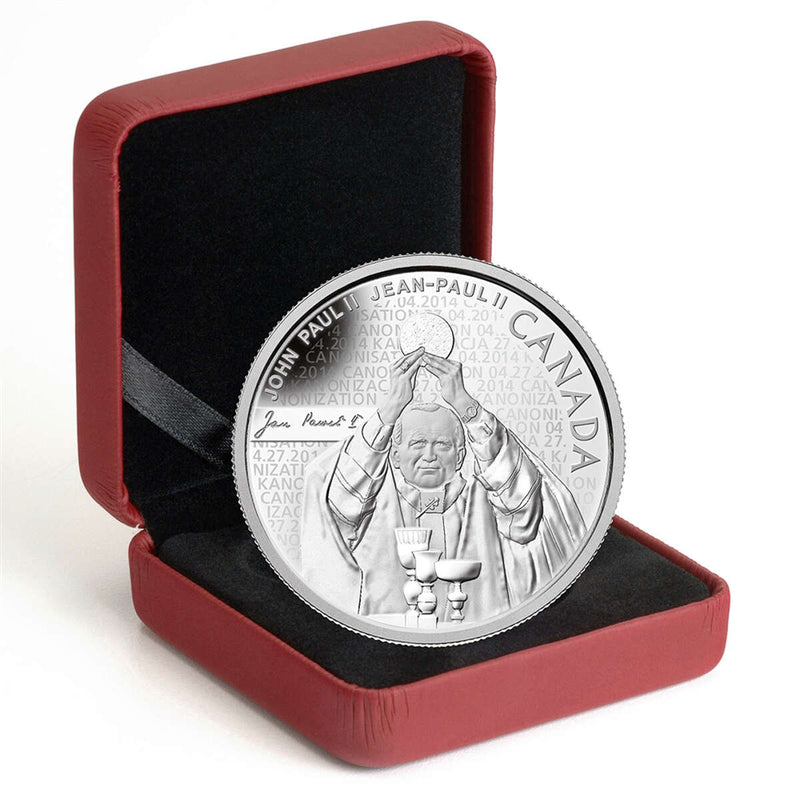 2014 $10 Pope John Paul II - Pure Silver Coin Default Title
