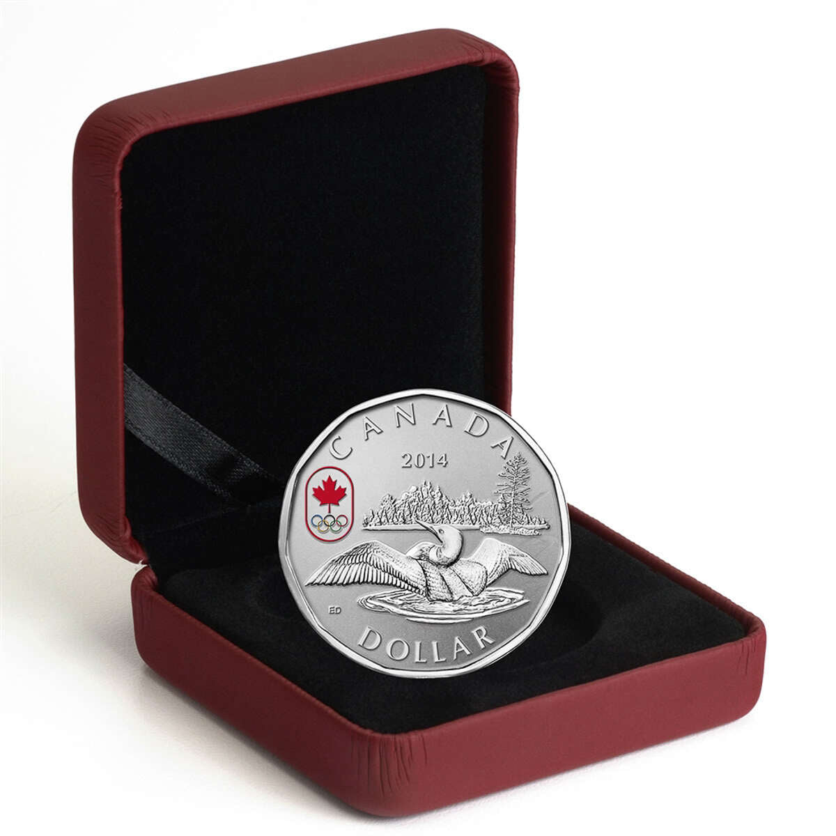 2014 $1 Lucky Loonie - Pure Silver Coin Default Title