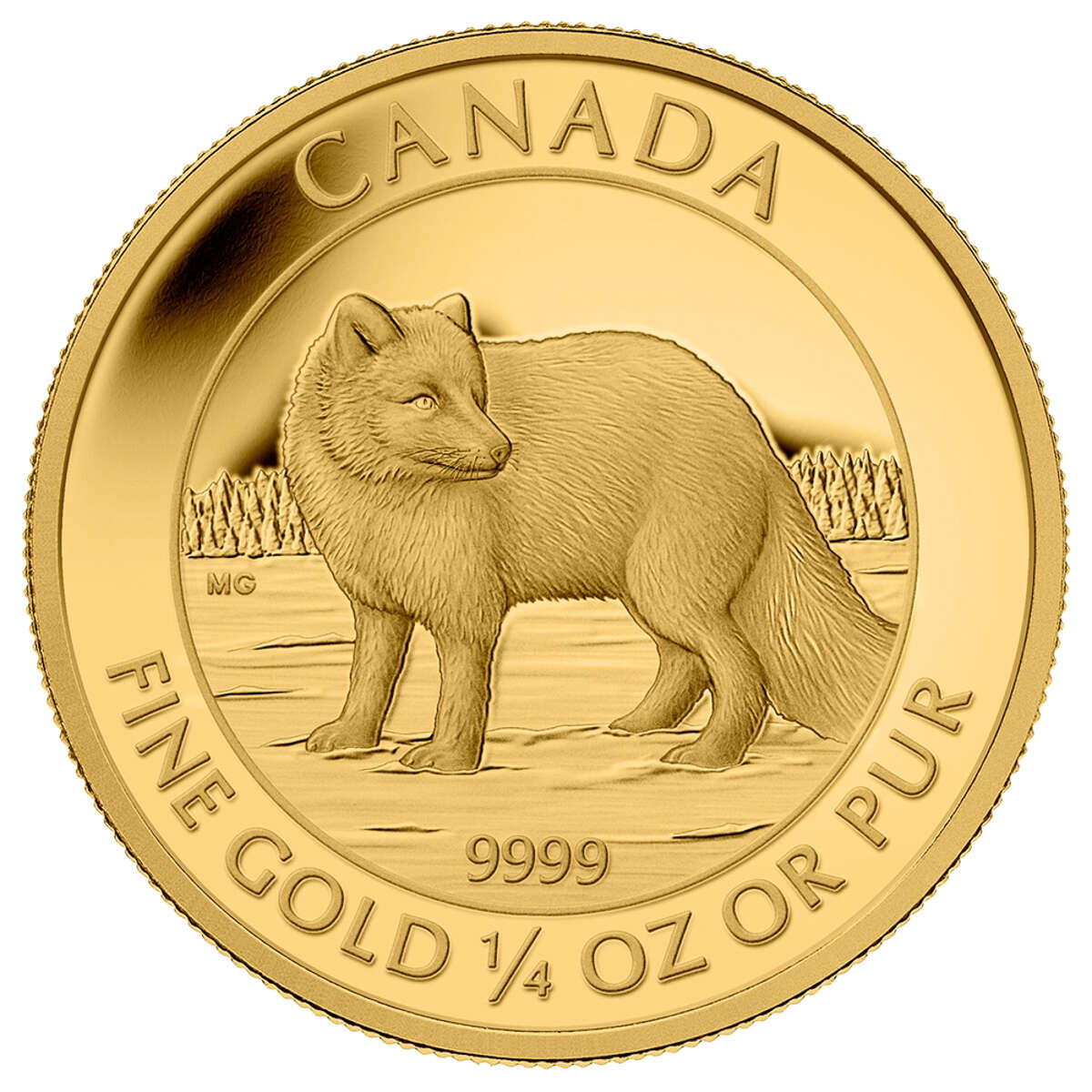 2014 $10 Arctic Fox - Pure Gold Coin Default Title