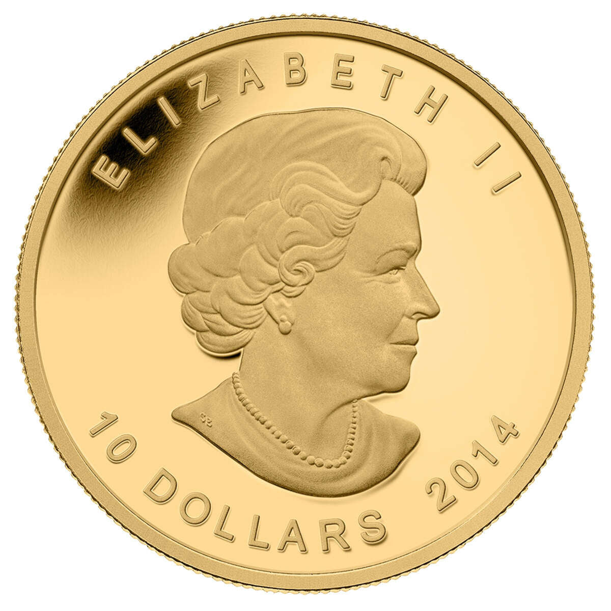 2014 $10 Arctic Fox - Pure Gold Coin
