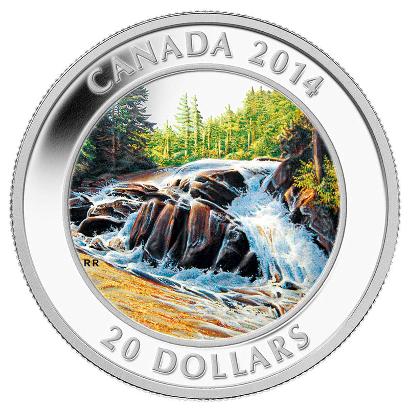 2014 $20 River Rapids - Pure Silver Coin Default Title