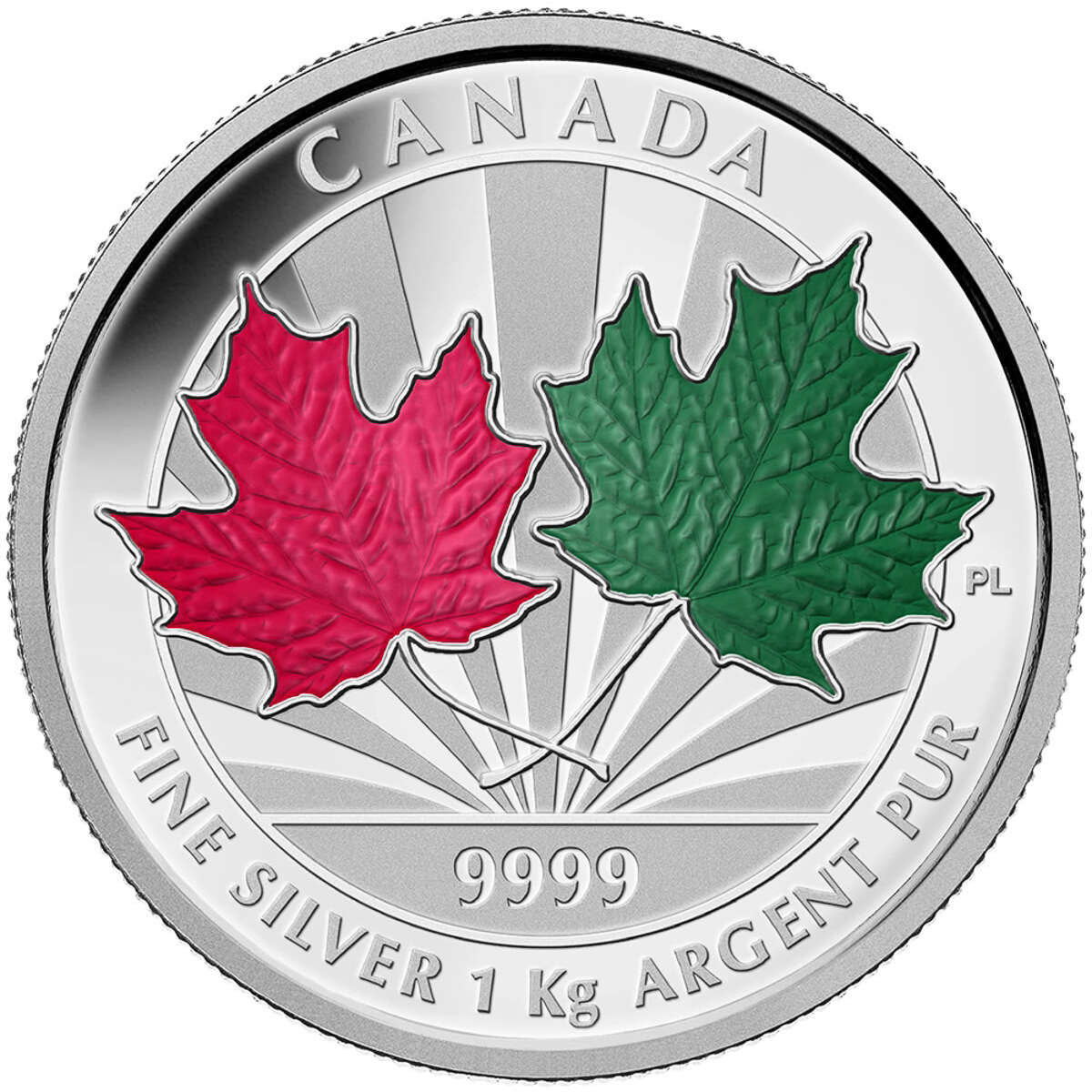 2014 $250 Maple Leaf Forever - Pure Silver Kilo Coin Default Title