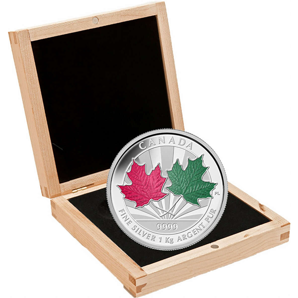 2014 $250 Maple Leaf Forever - Pure Silver Kilo Coin Default Title