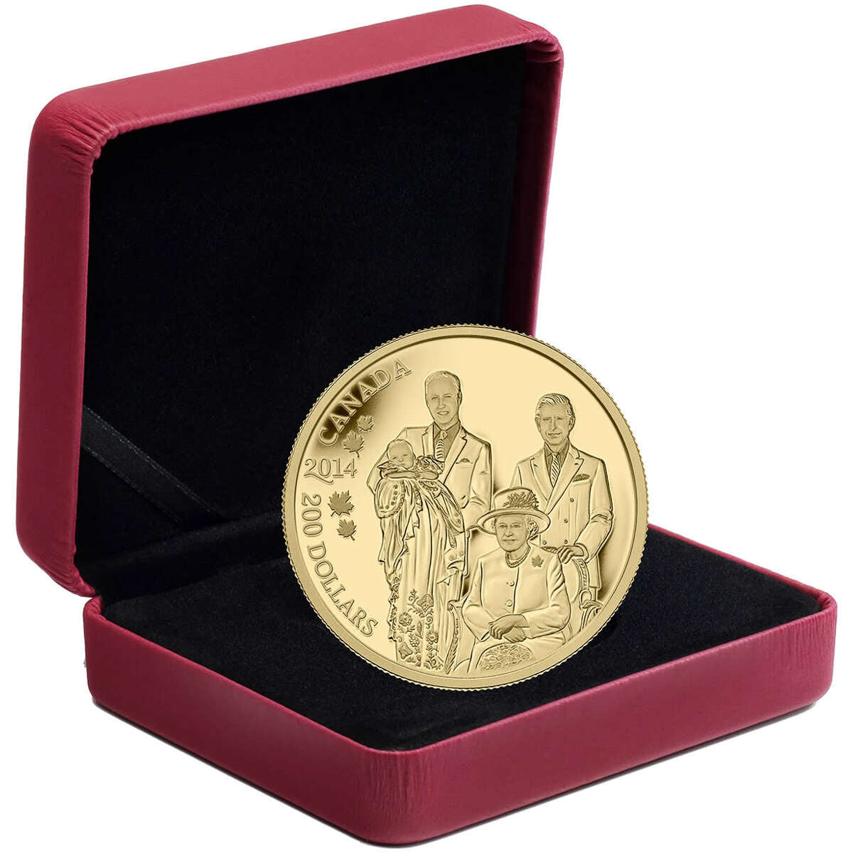 2014 $200 Royal Generations - Pure Gold Coin