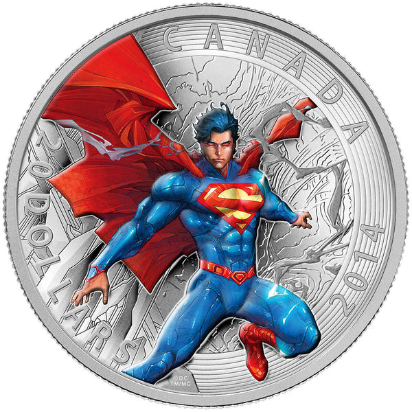 2014 $20 Iconic Superman&trade; Comic Book Covers: Superman Annual #1 (2012) - Pure Silver Coin Default Title