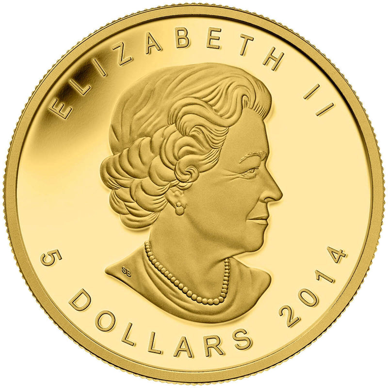2014 $5 Five Blessings - Pure Gold Coin Default Title